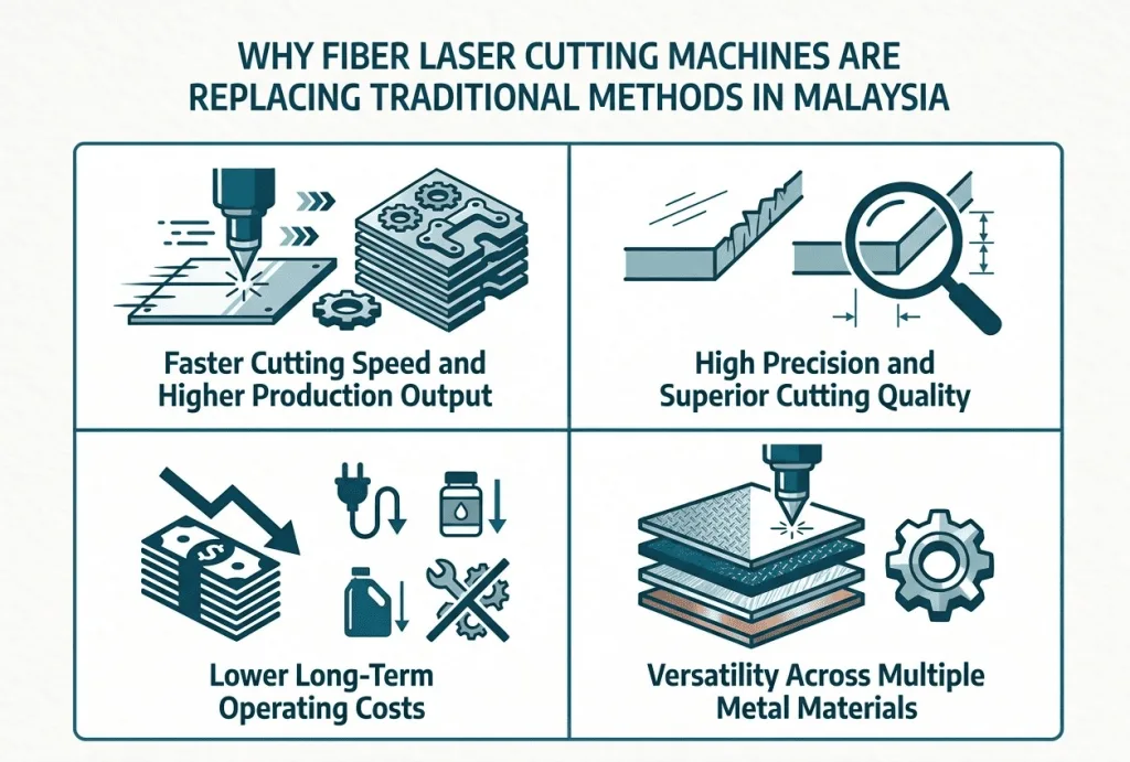 Why Fiber Laser Cutting Machines Are Replacing Traditional Methods in Malaysia